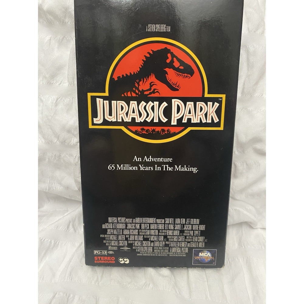 Jurassic Park by Steven Spielberg (VHS, 1993)